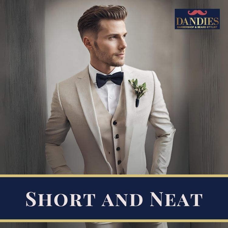 Men's Wedding Short and Neat Haircut
