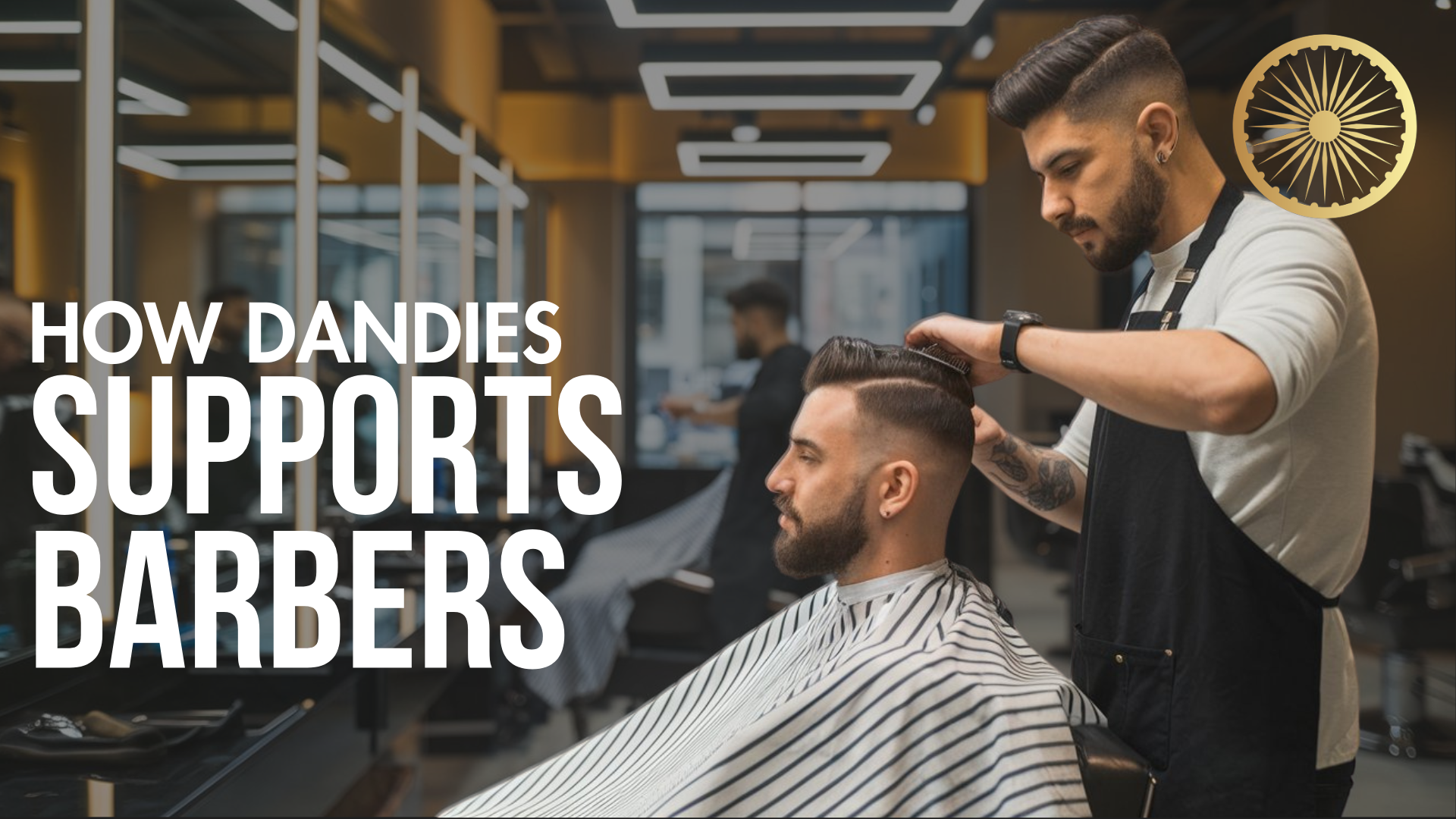How Does Dandies Support Barbers?