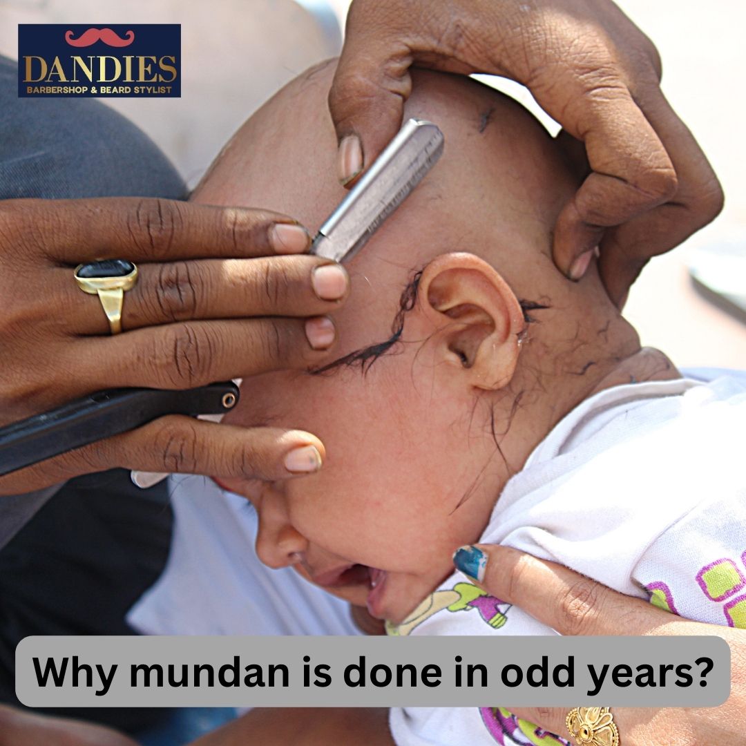 Why mundan is done in odd years?