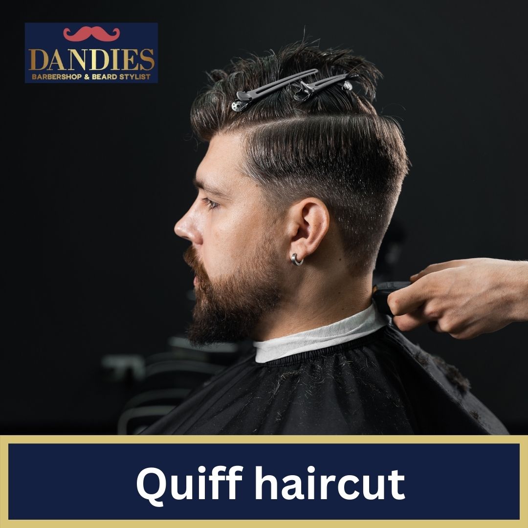 Quiff haircut