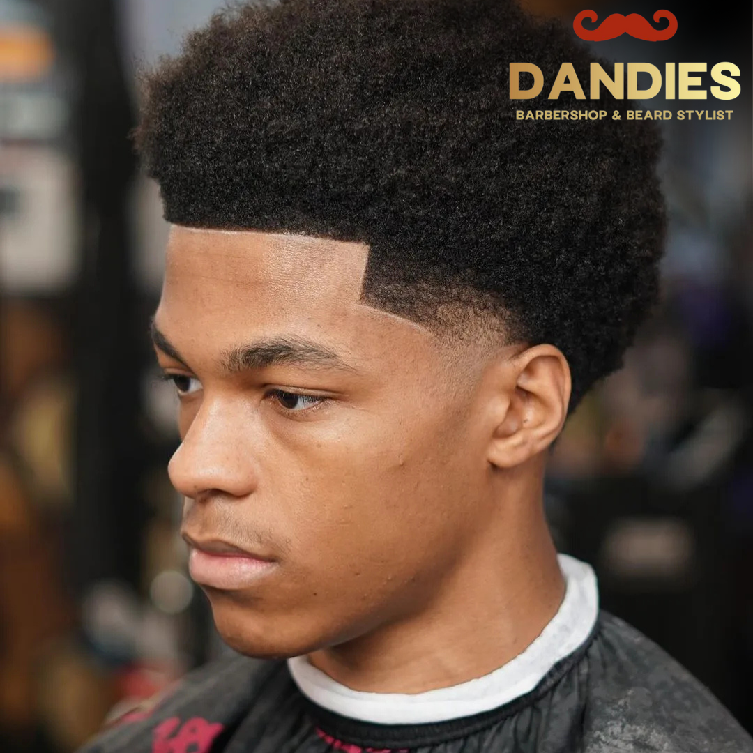 Mid fade haircut