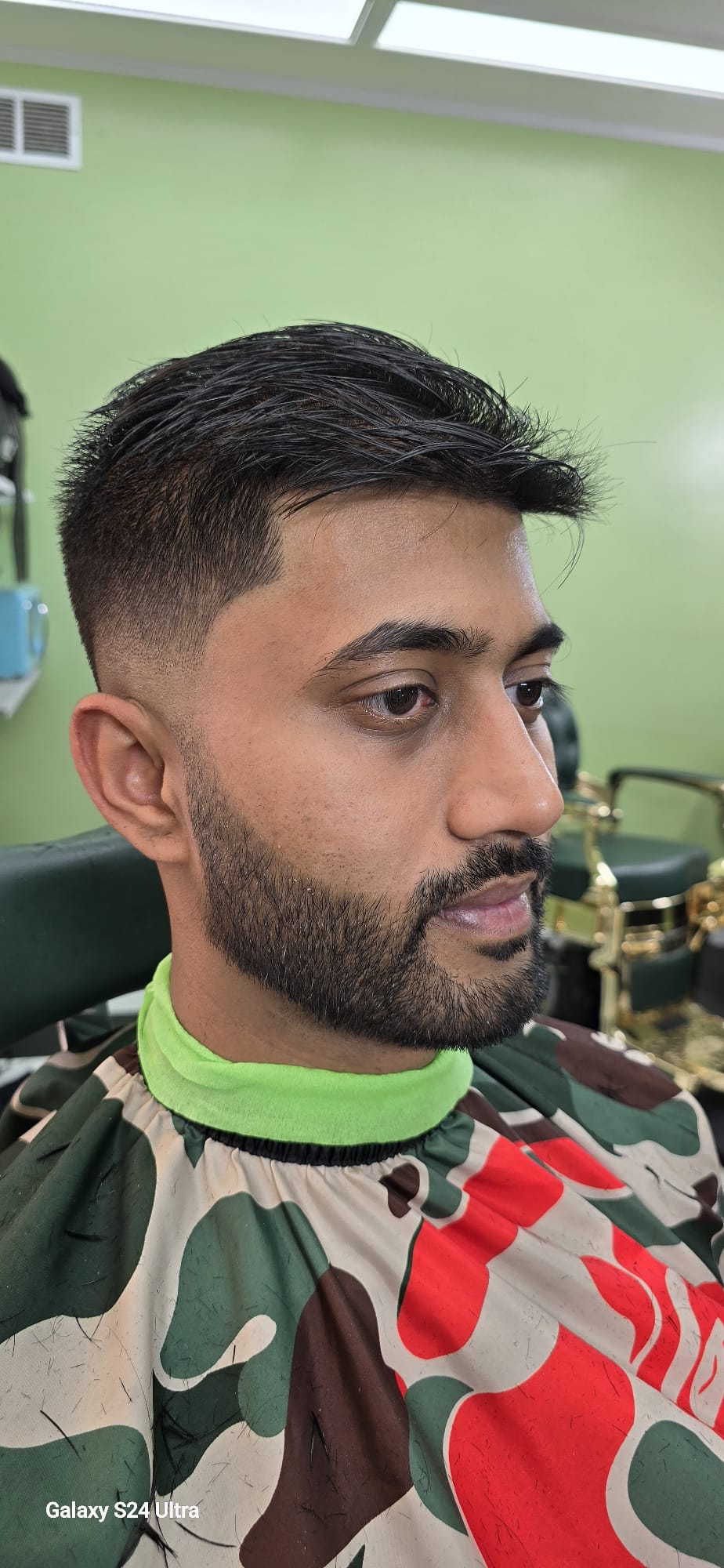 Mid Low Fade Haircut (Indian)