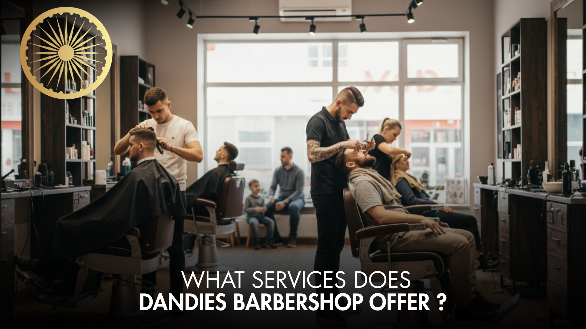 What Services Does Dandies Barbershop Offer?