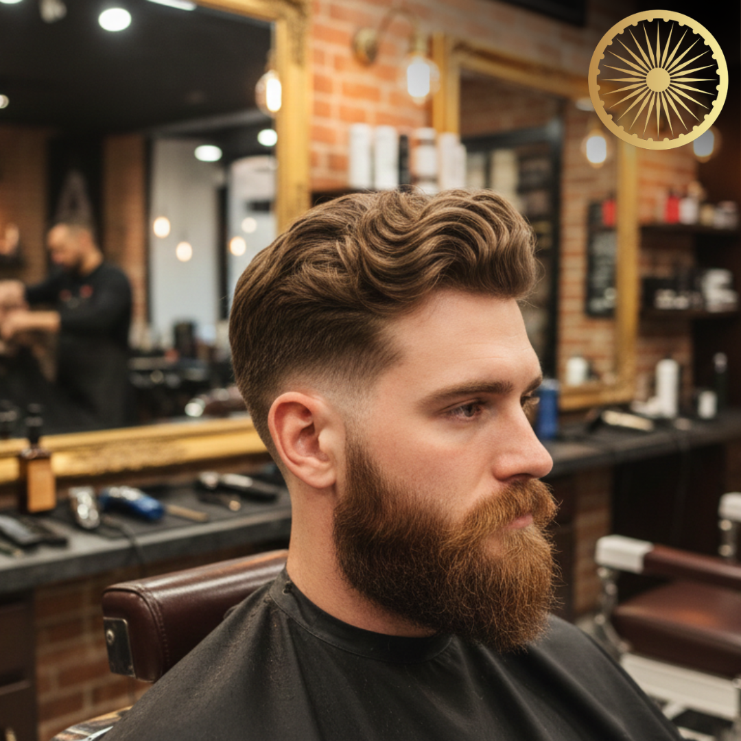 low taper fade haircut