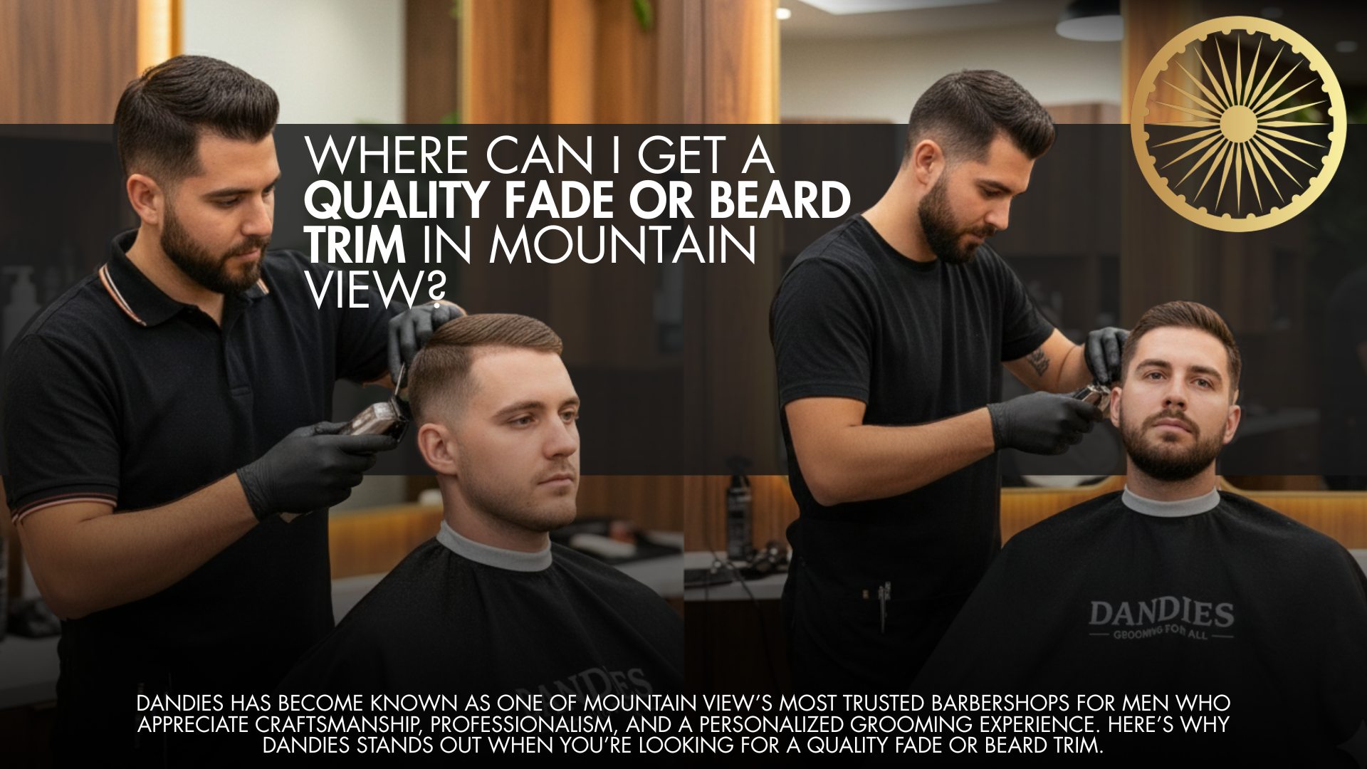 What is the best barbershop in Mountain View for men’s haircuts?