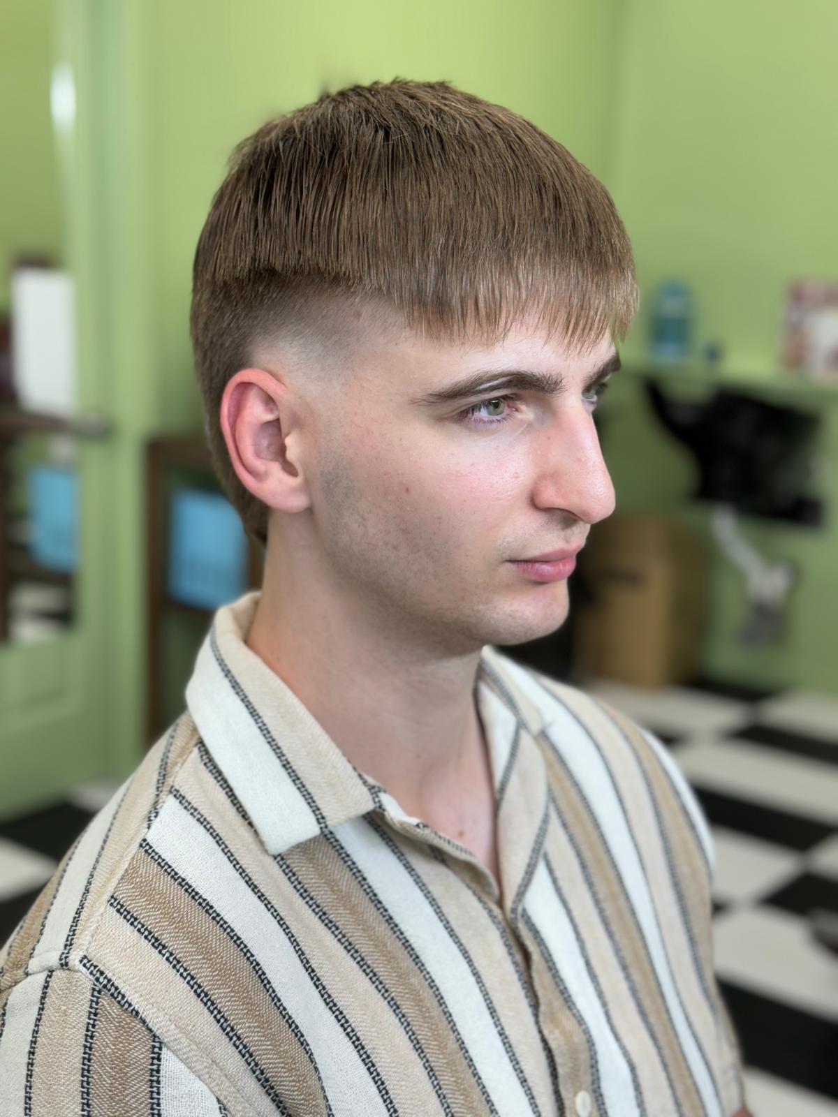 Sharp Haircut for Asian Men