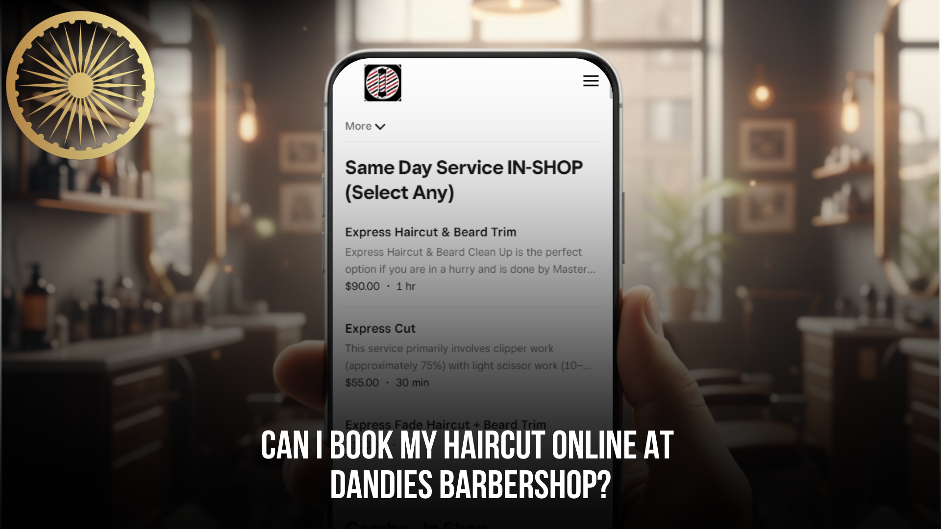 Can I Book My Haircut Online at Dandies Barbershop