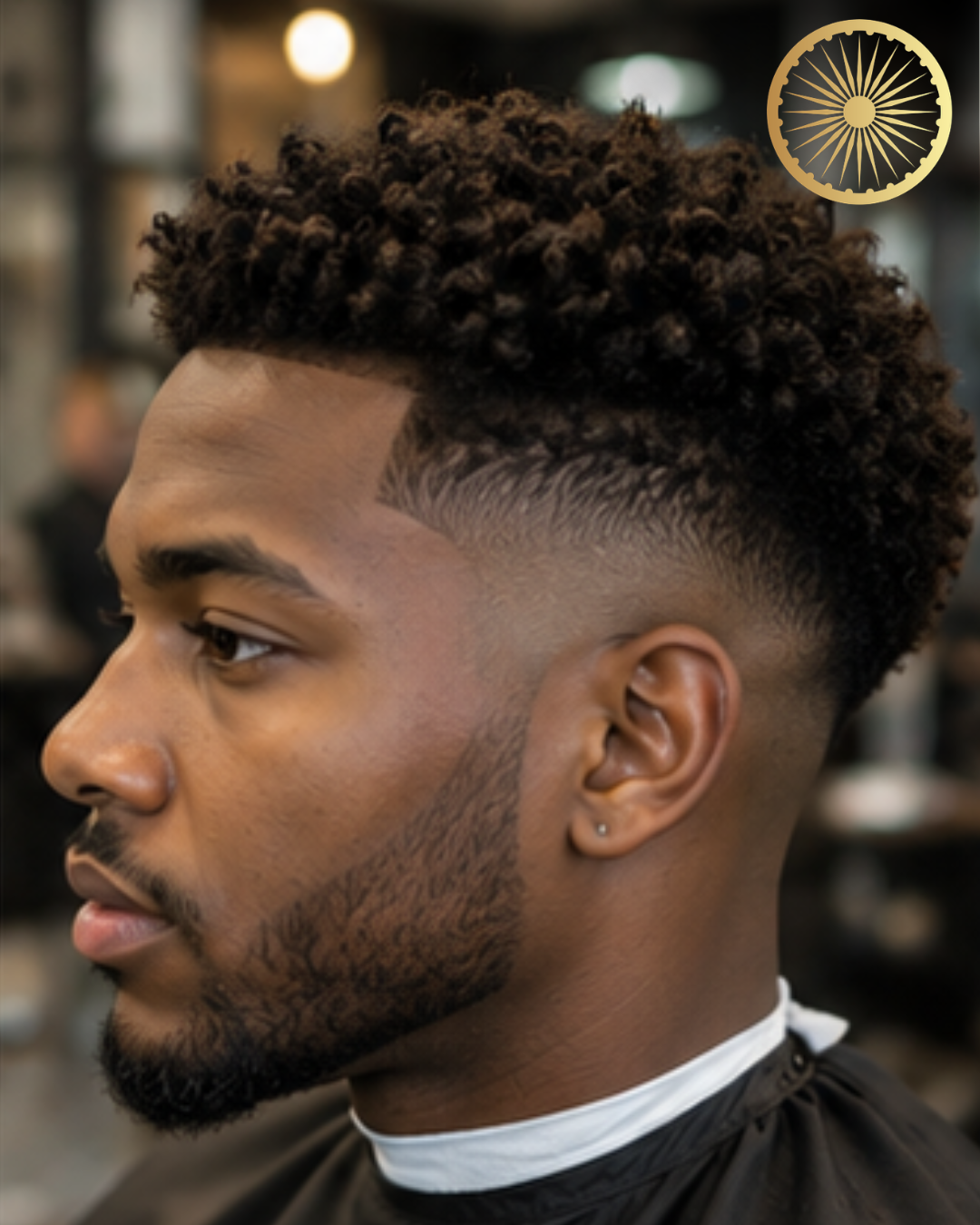 curly hair barber shop Mountain View CA