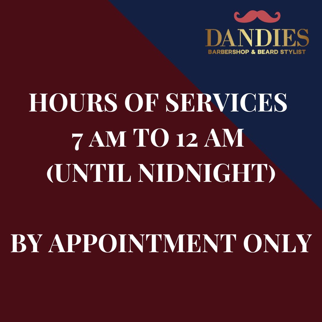 Dandies Barbershop & Beard Stylist Mountain View now open on sundays near 7am to 12am PST (Midnight) near Mountain View